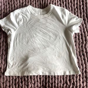 Lululemon Cotton-Fit Cotton-Blend Tee size 6